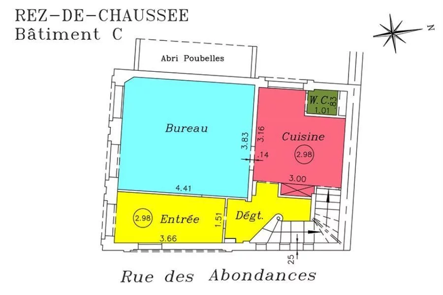 BUREAUX à vendre à Boulogne-Billancourt – 112 m²