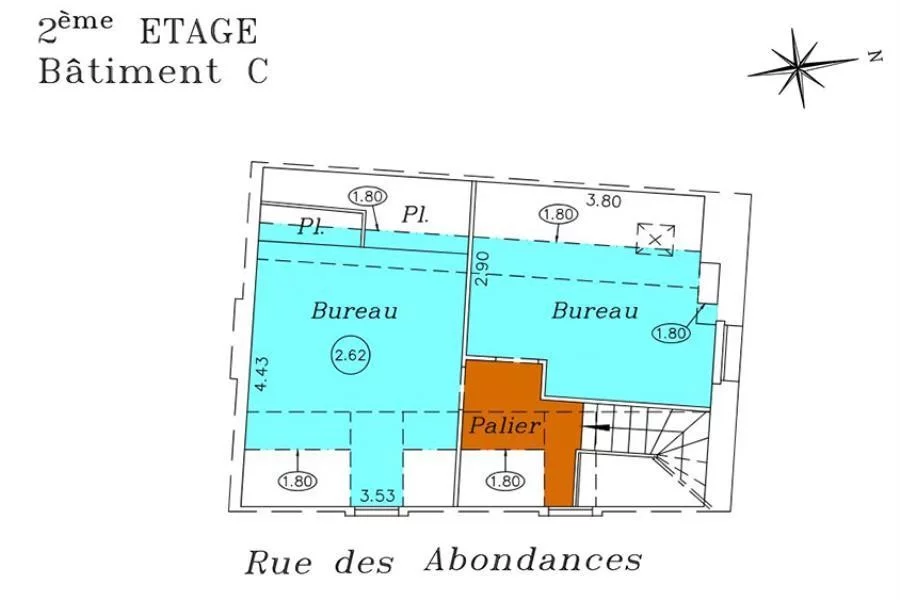 BUREAUX à vendre à Boulogne-Billancourt – 112 m²