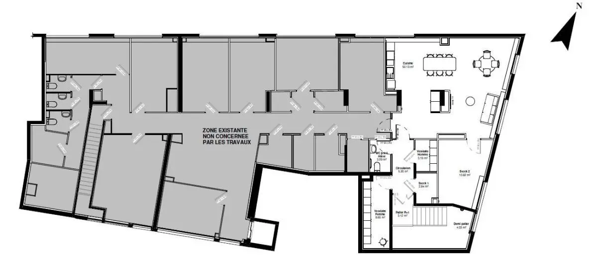 BUREAUX à louer à Boulogne-Billancourt – 248 m²
