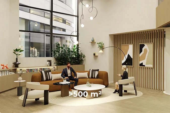 BUREAUX à louer à Boulogne-Billancourt – 500 m²