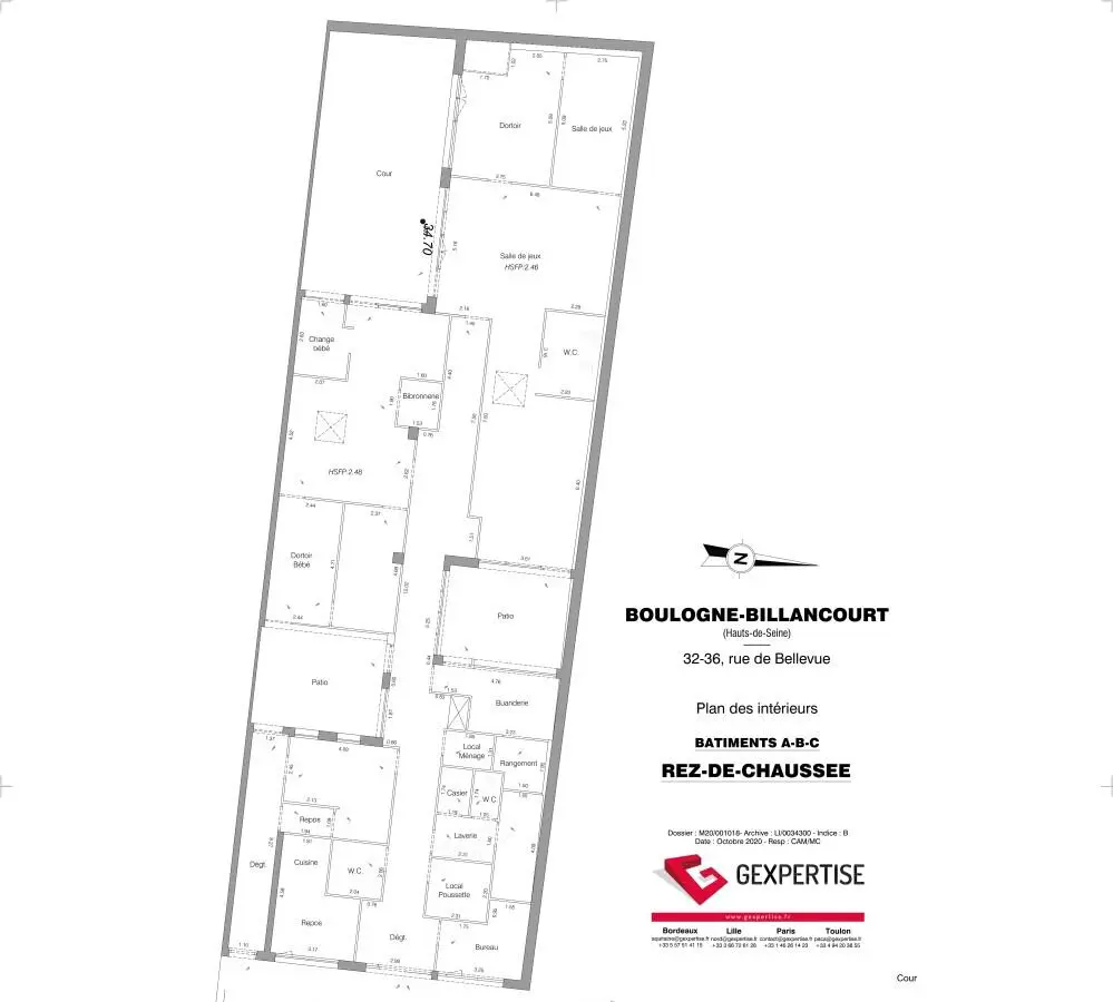 BUREAUX à louer à Boulogne-Billancourt – 311 m²
