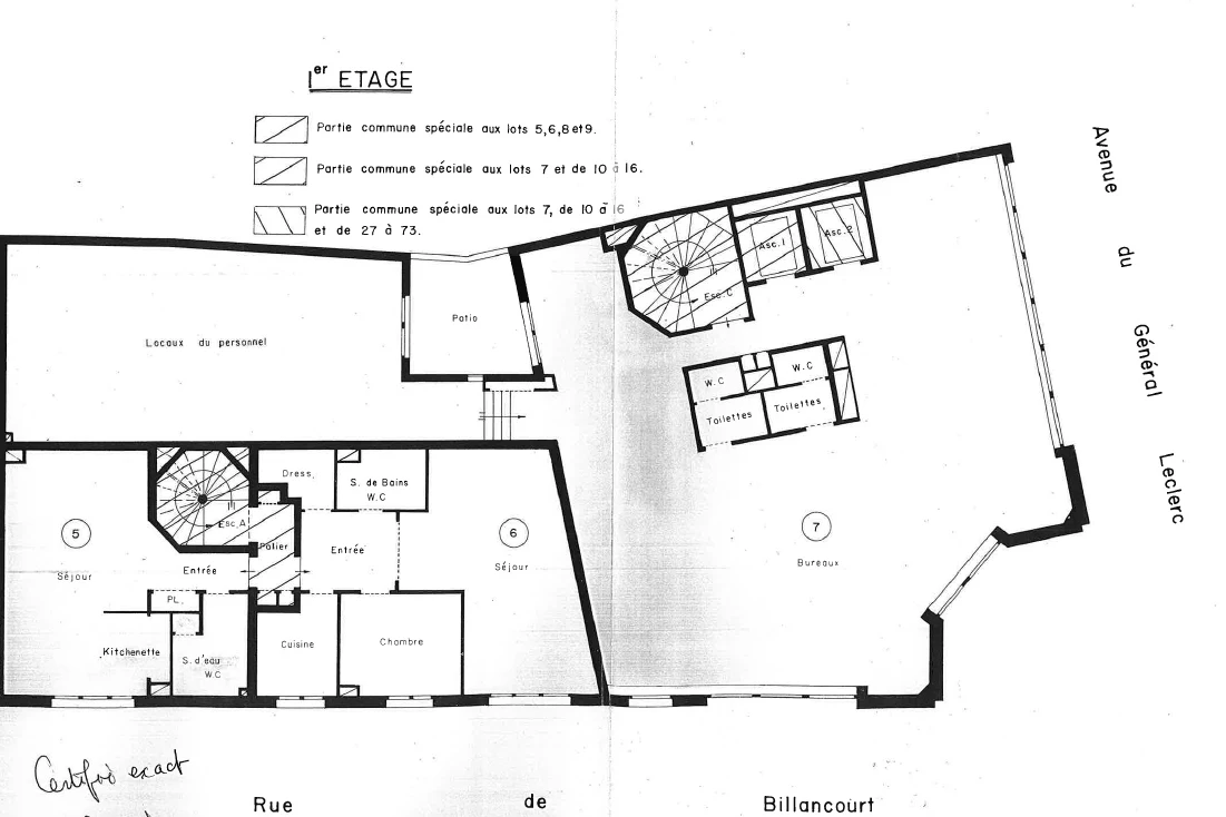 BUREAUX à vendre à Boulogne-Billancourt – 230 m²