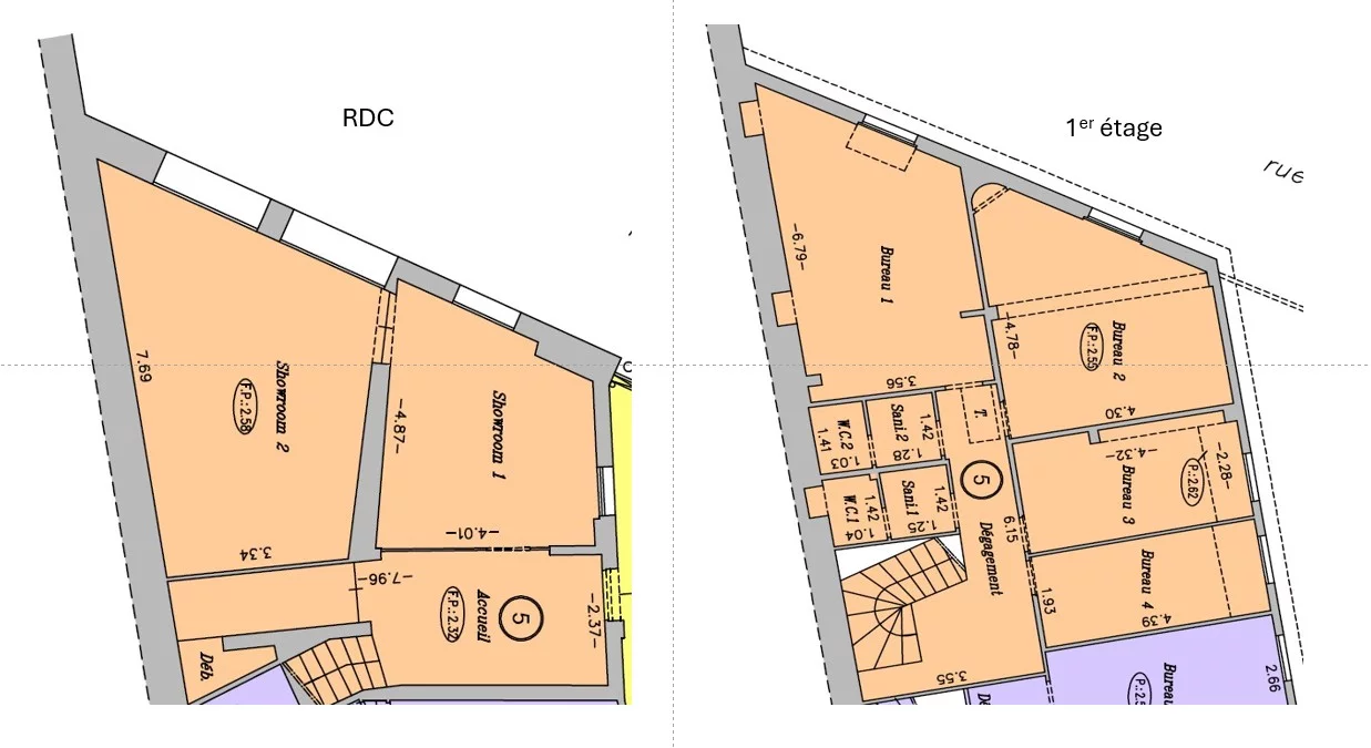 BUREAUX à vendre à Boulogne-Billancourt – 369 m²